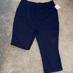 Women’s XL Falls Creek Blue Joggers with Elastic Waistband and Relaxed Fit